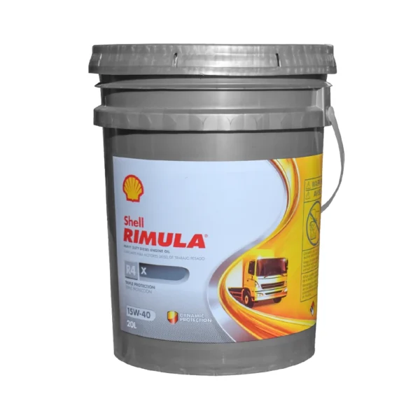 ACEITE RIMULA R4 X BALDE (SAE 15W-40) SHELL - FERREPAC