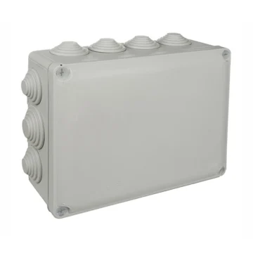 CAJA DE PASE CON CONOS 220X170X80MM IP55 IK08 GRIS