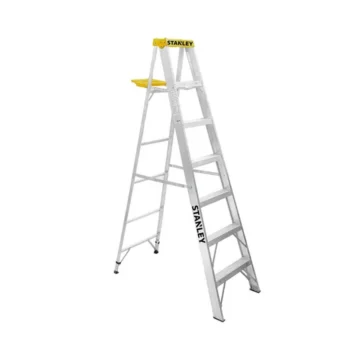 ESCALERA TIJERA ALUMINIO STANLEY (4-7 PELDAÑOS) CON BANDEJA