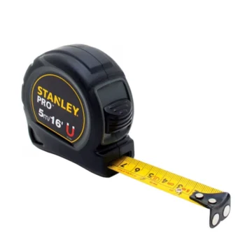 WINCHA 5M FLEXÓMETRO GANCHO MAGNETICO CINTA MÉTRICA 19 MM PRO STANLEY